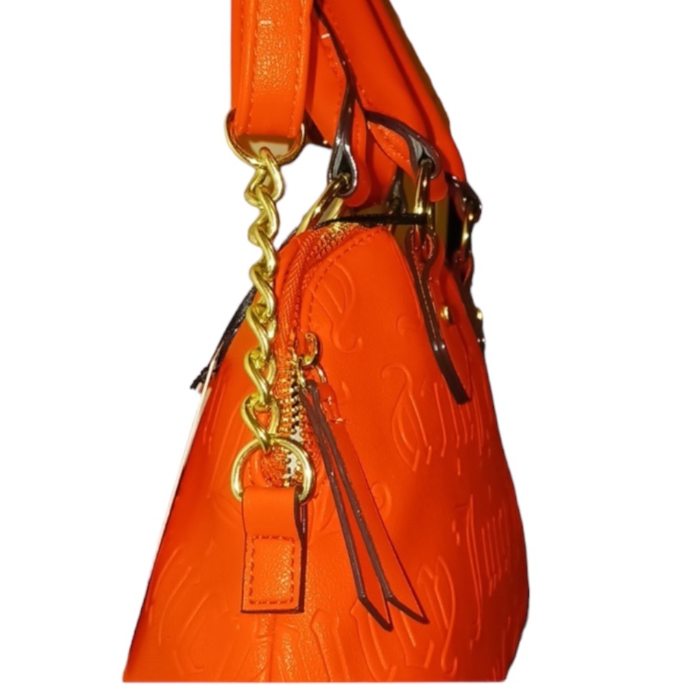 NWT 🍊Juicy Couture Dome Satchel
Crossbody Bright Tangerine 🧡 - Picture 7 of 13